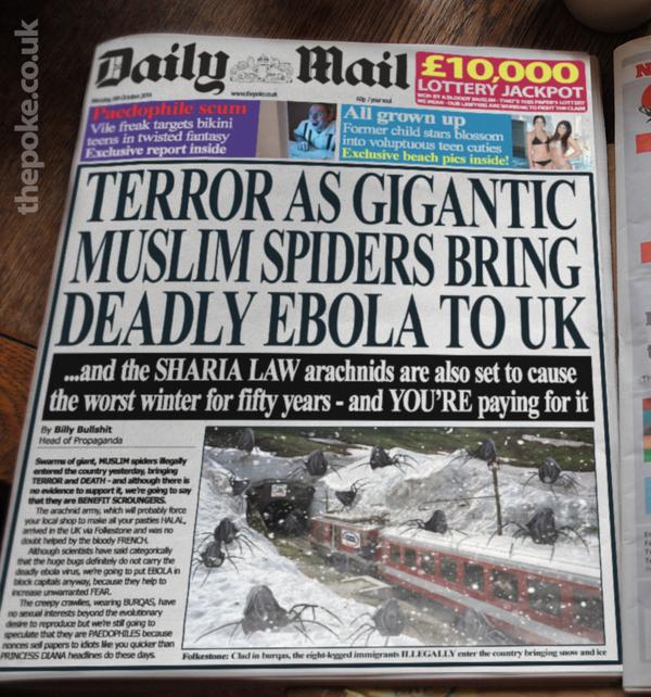 Just picked up an early edition of tomorrow's Daily Mail thepoke.co.uk/2014/10/05/typ…