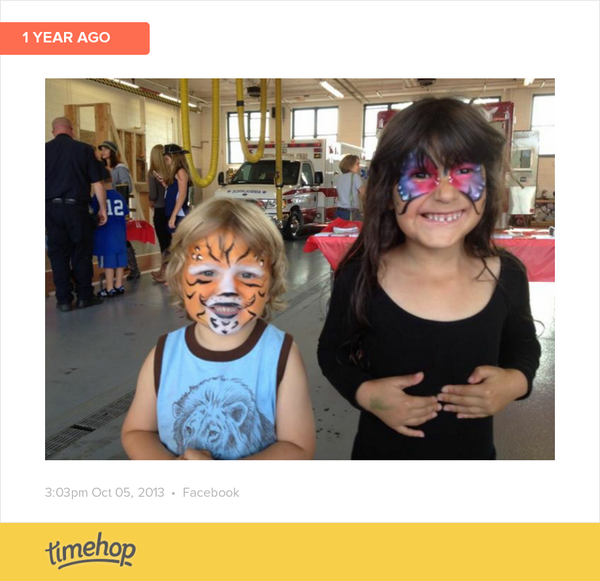 Keithlaflam's tweet photo. Face painting at the Fire station!  http://t.co/QpdhIZ1bxT http://t.co/LsT5sFbdo0