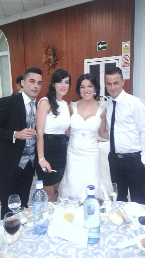 Boda espectacular y los novios guapísimos