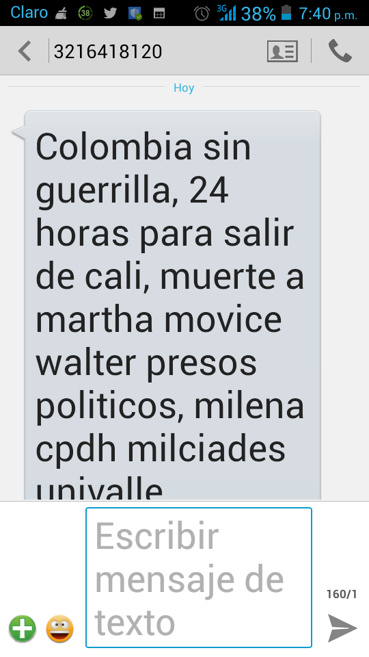 paloseco2014's tweet photo. @PaZNoticias ahora los Urabeños. Colocan ultimatum. http://t.co/5eUuMklgLb