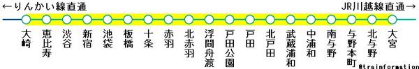 trainformation's tweet photo. 【路線情報】11:45現在  【△直通運転中止】JR埼京線は、台風18号の影響でJR川越線との直通運転を中止しています。 http://t.co/Wo2ggHLpBA