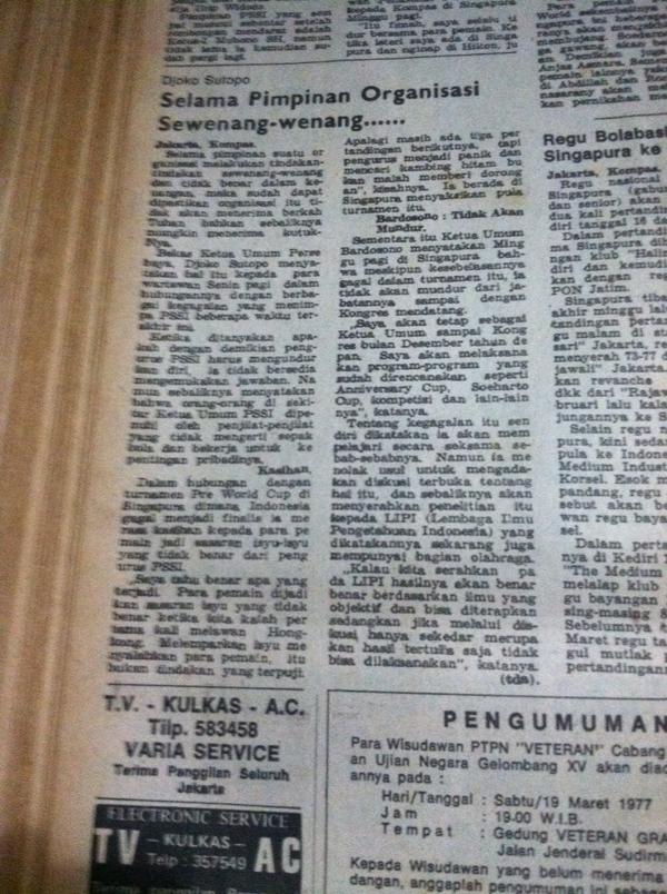 Green_Nord27's tweet photo. Karna sejak dulu sudah kritis dan berani melawan federasi. #Persebaya1978 http://t.co/Q4wIu1b120