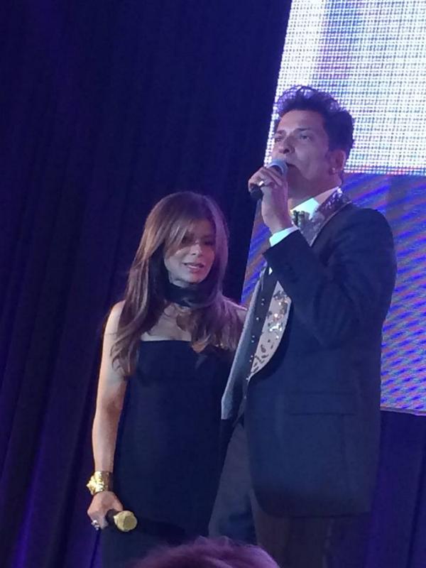 AbdulDaily's tweet photo. Paula Abdul and Martino Cartier at Wigs and Wishes gala http://t.co/oCKGWJsXsp