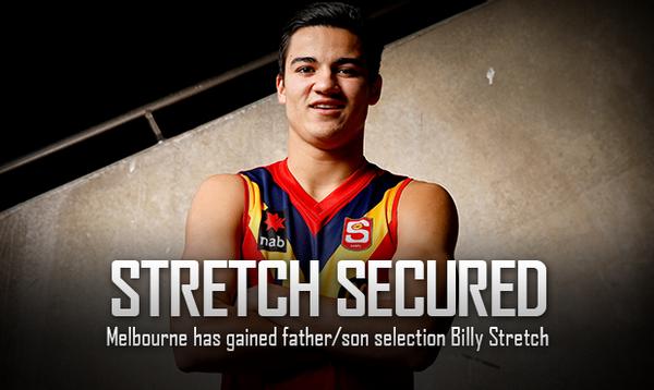 melbournefc's tweet photo. Full story: @billyjstretch is officially a Demon after today's father-son bidding: http://t.co/GE6mMSC1sa http://t.co/StzmJP8NTv