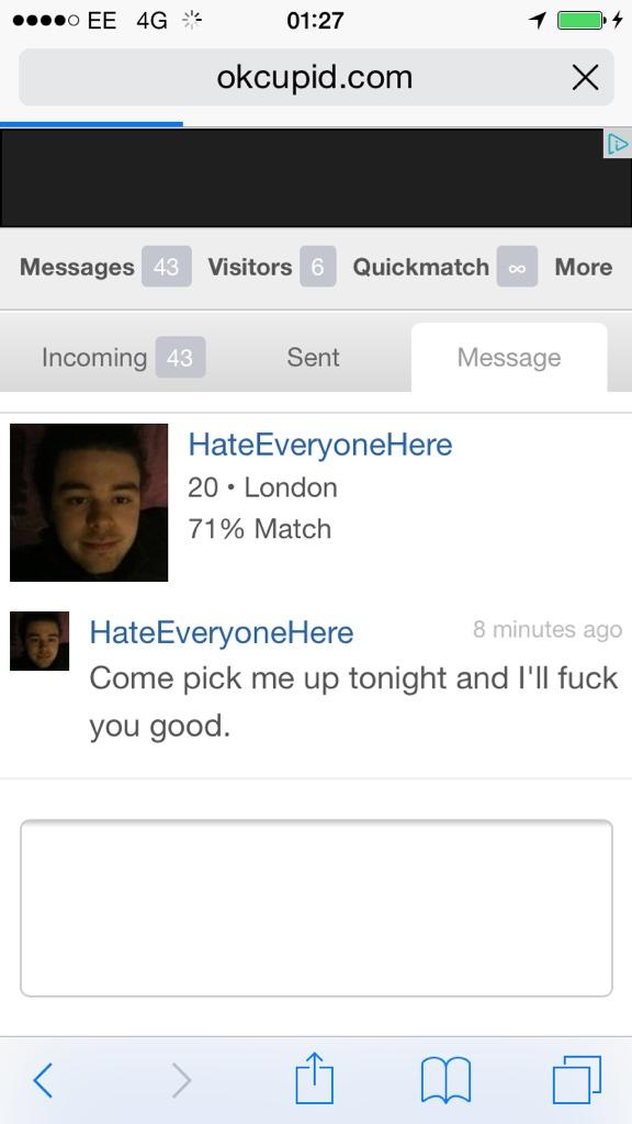 FatalxFemme's tweet image. #okcupid #okc #datingcomedy #lol #okcgems