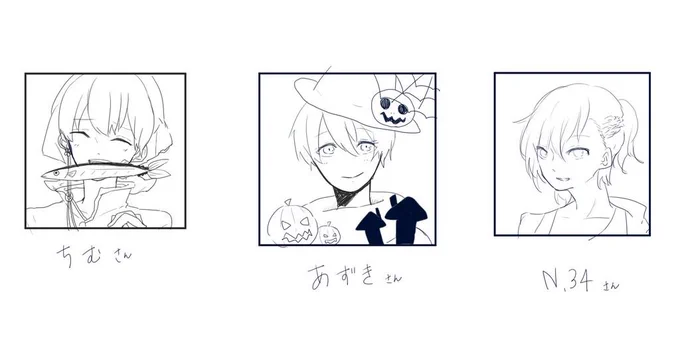 可愛すぎた
"@hinata_gin: #ふぁぼした人のアイコンを自分の絵柄で描く
ふぁぼありがとうございました!!

"