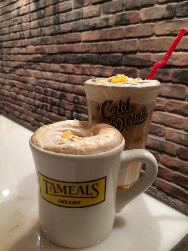tameals's tweet photo. 先週の月曜日から季節限定でドリンクメニューに追加された、マロンラテです！
この機会に、是非ご賞味ください！ http://t.co/JrztBqKbTv