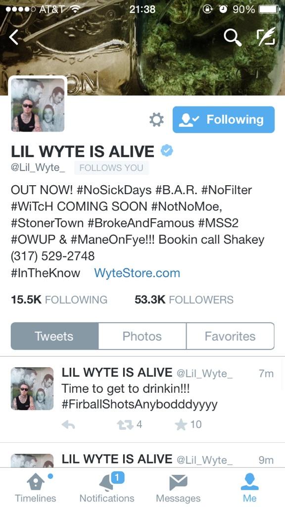 . you already follow me on my other account whats one more? Happy birthday you crazy ass motherfucker!! 