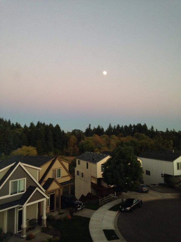 kasteal's tweet photo. The view from my bedroom 🌚🌌 no filter for this beautiful evening http://t.co/DPV911YbqS