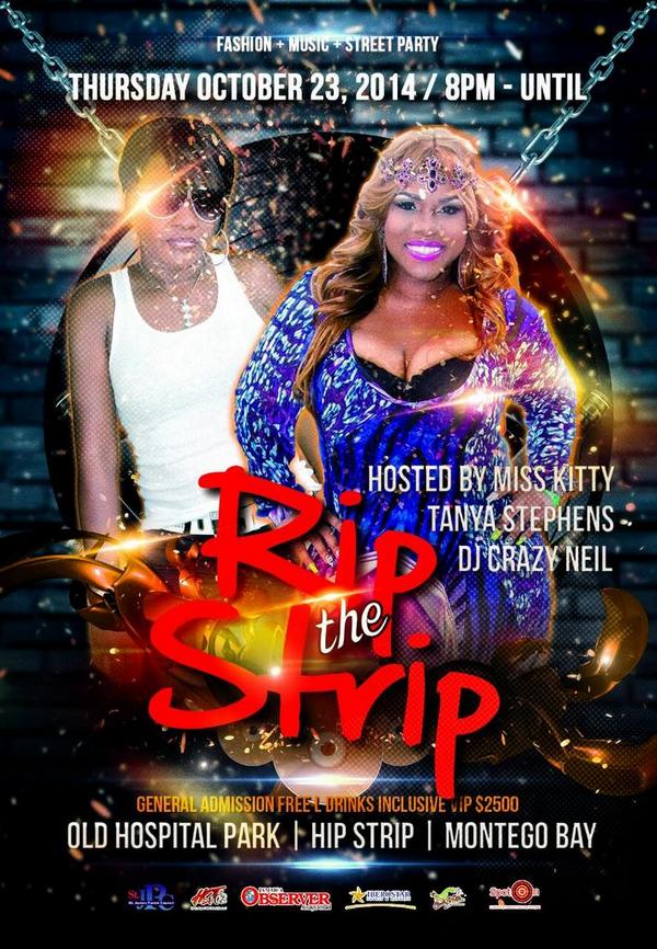 TheNEWGURU's tweet photo. @fluffymisskitty + @Tanya_Stephens at #RiptheStrip in Mobay #Free !!!! http://t.co/PoHf7oO67T