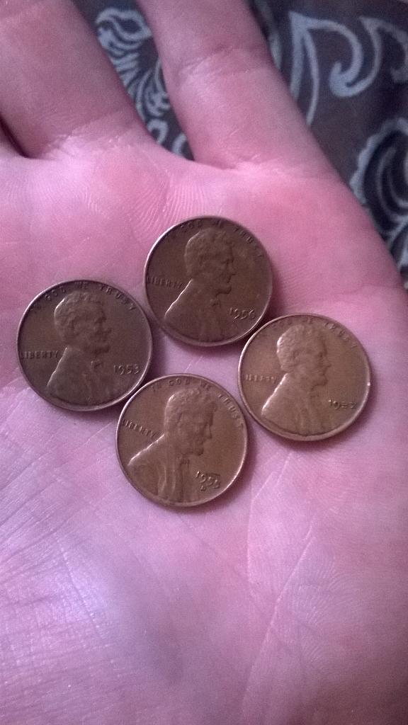 DaltonZack's tweet photo. These 4 pennies are worth $3.00 #penniesforourfuture http://t.co/p6iZaslQwd