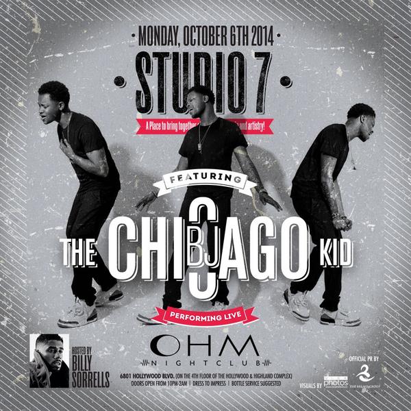 Swaggatory's tweet photo. Tomorrow night come out for @BJTHECHICAGOKID | hit @MissDiddy for info http://t.co/PUEgFLgvWs