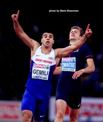  Happy 21st. birthday to 2014 European 200m. champion Adam Gemili 