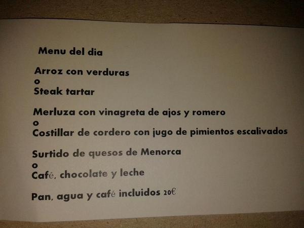 Nuestro menú de esta semana