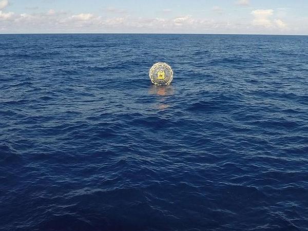 A3Noticias's tweet image. Rescatan a un hombre que quería llegar de Florida a Bermudas corriendo dentro de esta burbuja
antena3.com/noticias/mundo…