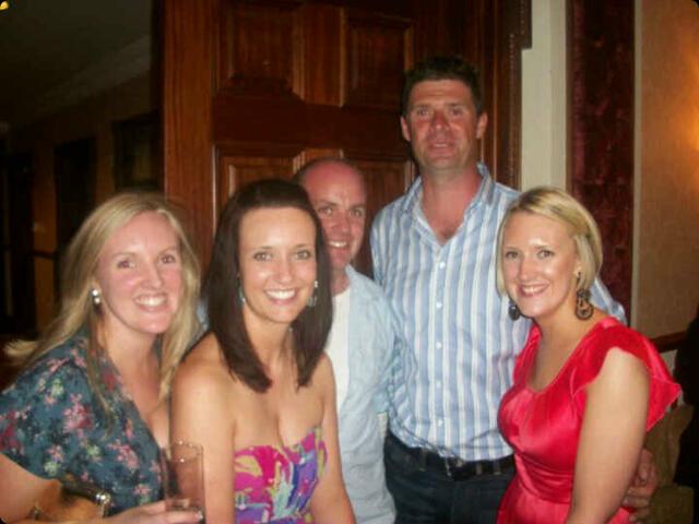 Happy Birthday Niall Quinn from me, and the then bride 