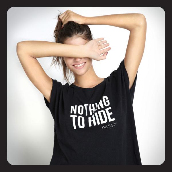 #bashparis soutient <a href="/RubanRose/">Ruban Rose</a> #octobrerose Achetez le t-shirt dès demain ! #bashgirlhasnothingtohide