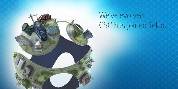 CSCWorldGlobal's tweet image. We have evolved. CSC is now @Tekla. Read more online at tekla.com/company/news/c…