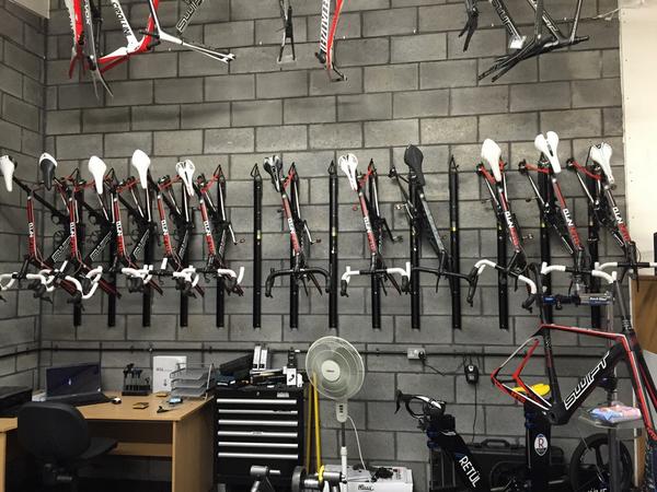 @NFTOProCycling team bikes arrive back <a href="/THESHEDCBM/">The Shed</a> ready for sale call no for price spec and size 01432 818997