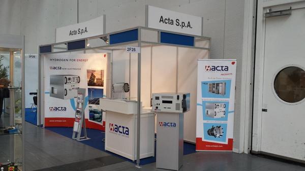 <a href="/H2Acta/">ActaCleanEnergy</a>'s booth at "World of Energy Solutions" conference and trade fair in Stuttgart. Come visit us at booth 2F26!