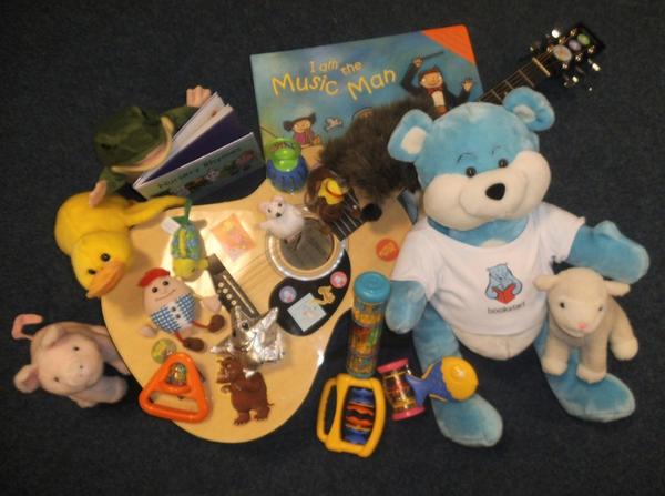 Join the 'Music Man' at our Bookstart Rhymetime at Central Children's Library in Waterdale every Tuesday (2-3pm)