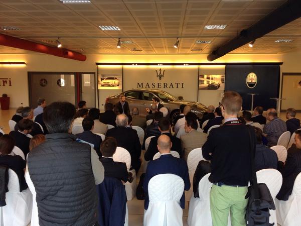 RikiCamo's tweet photo. Evento Maserati Ghibli, Lean club Brescia. #rossocorsa #maseratighibli #maserati #evento @Leandiscovery @PRNEurope http://t.co/5JfezlRNzp
