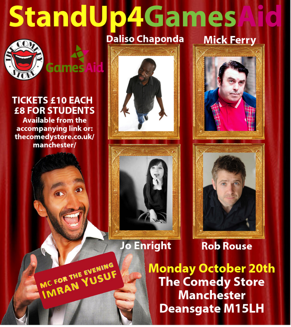 GamesAid tweet media