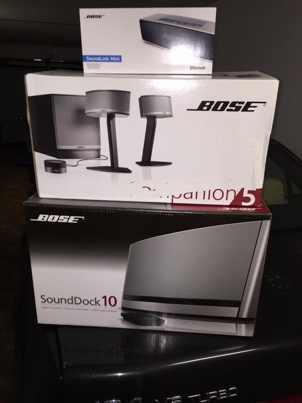 Am I crazy with @Bose ? #music is #life ! #highsoundquality