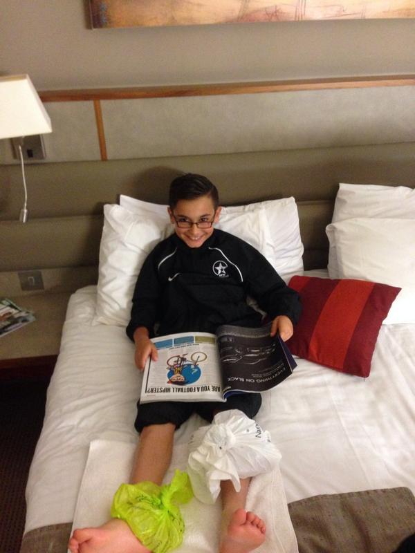 PFT_Programs's tweet photo. Physio Treatment for the boys http://t.co/VSfKJ7EIcK