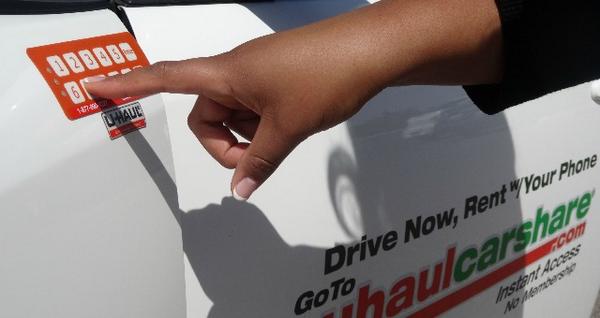 uhaul's tweet image. An #accesscode - #007 style! Unlock @uhaulcarshare with an access code, sign up and drive-> spr.ly/6015U5CF