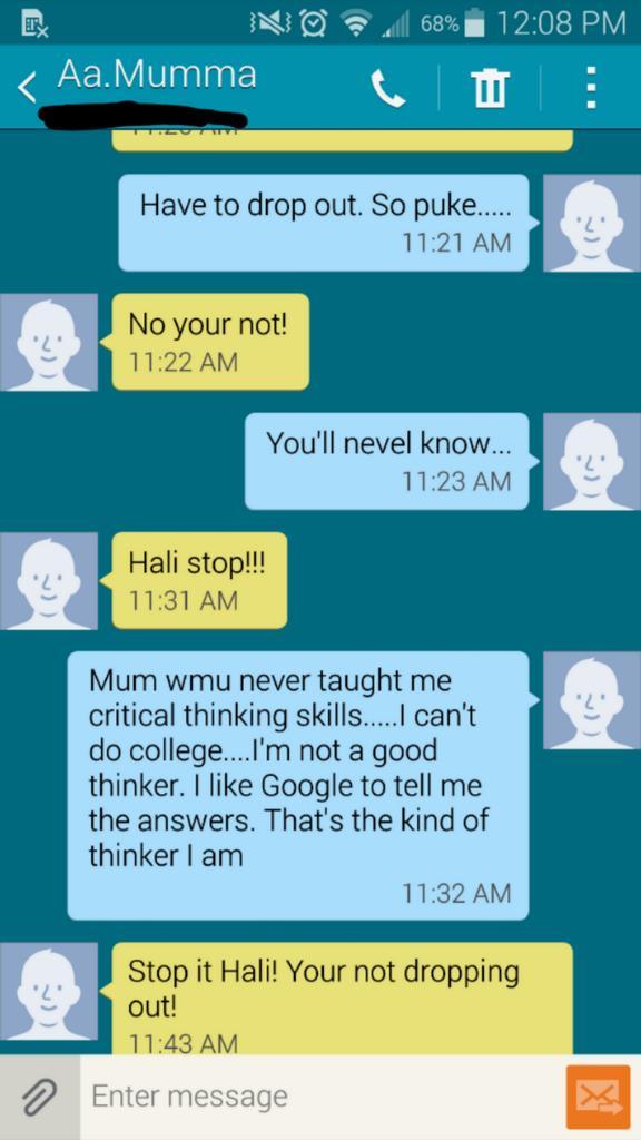 fohizzlemynizzl's tweet image. Loves me. Dropping out #hellschool