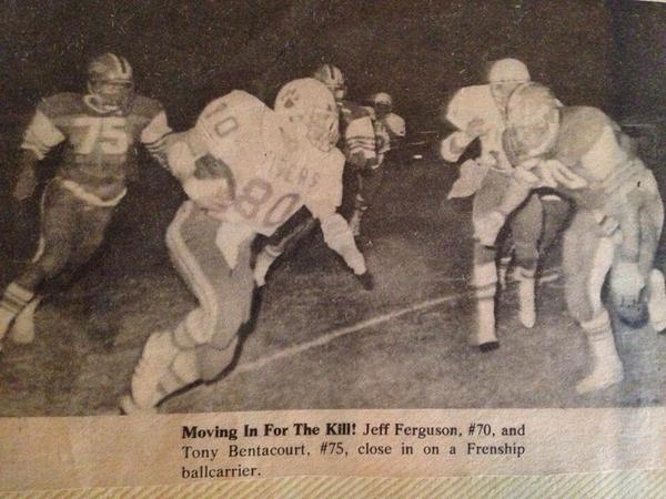 jwferguson's tweet photo. This was sent to me by a HS teammate. Seems like a few years ago. #oldschool #breakdown #cometobalance http://t.co/OyHQzZcz8E