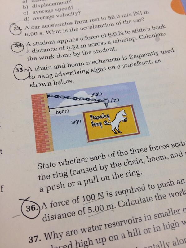 A free cookie to anyone who knows what the picture in my science textbook is.