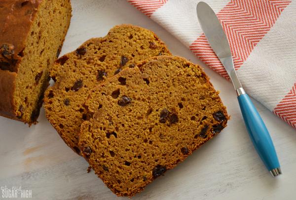 OhMySugarHigh's tweet photo. AMAZING RECIPE:  Pumpkin Raisin Bread  @OhMySugarHigh #pumpkin #bread #quickbread #recipe http://t.co/ADngLFqDnG http://t.co/xjY6FSLsnA
