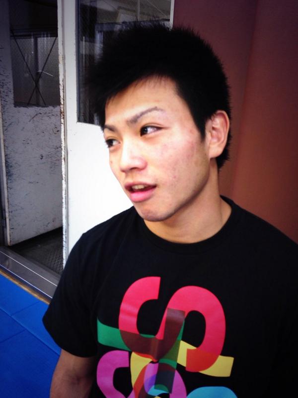 faranboy's tweet photo. 毎熊っち��疲れのようです。 http://t.co/9QbEk16Xti