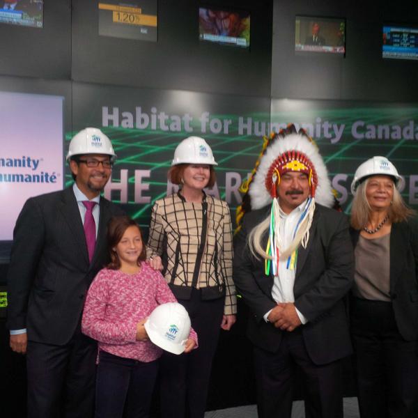 jp_gladu's tweet photo. .@habitatCanada at the #TMX with #ChiefMaresty from #FlyingDust #FirstNation building homes for a better future! http://t.co/0nnpXKDwx7