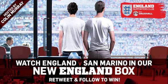 England's tweet photo. England Supporters Club member? RT &amp; F to #WIN 2 out of 6 seats available! Sign up http://t.co/ur7KrLi7QU Ts&amp;Cs apply http://t.co/BW6RKjAPnQ