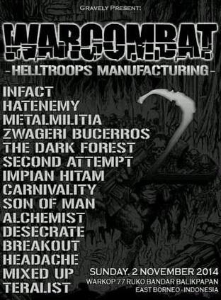 Warcombat #2 | minggu 2 nov | at warkop 77 ruko bandar balikpapan | mari ramaikan dan support !
