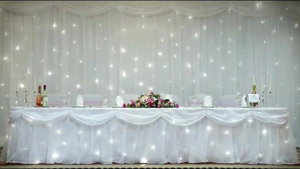 Beautiful new #starlight #backdrops available to hire in the Staffordshire area #weddings #bespoke #creations