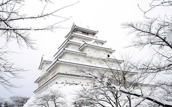 Japan's winter picture "snow×castle" jab.tokyo/?p=1877
#japan #japanese #travel #winter #picture