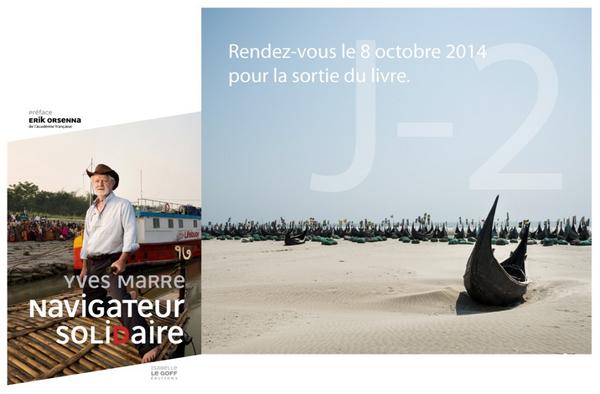 YvesMarre's tweet photo. J-2 avant la sortie de mon nouvel ouvrage : Navigateur Solidaire !! http://t.co/yZTMAkc507