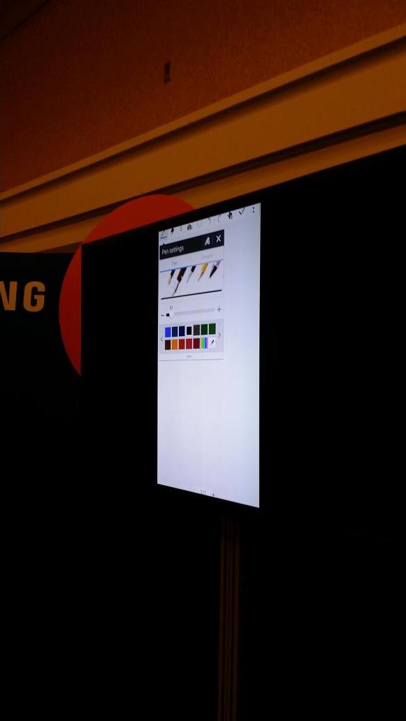 YNWAeth's tweet image. #Note4HAL new styles of Spen .. very cool