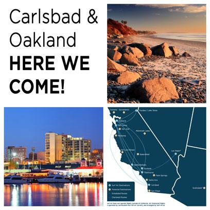 Surf Air will expand to Carlsbad on Nov. 18 &amp; to Oakland on Dec. 15! More details: surfair.com/carlsbad-oakla…