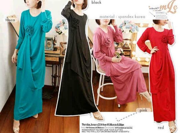 BarbieGirlOS's tweet photo. #BGsale Longdress MLe • fit to L • bhn Jersey super • idr 77rb • sisa red http://t.co/YE0biDlq9C