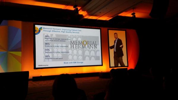 J_kumar44's tweet image. Memorial Hermann replaced tier 1 storage with #IBMFlashSystems - live at #IBMEnterprise ibm.com/enterprise