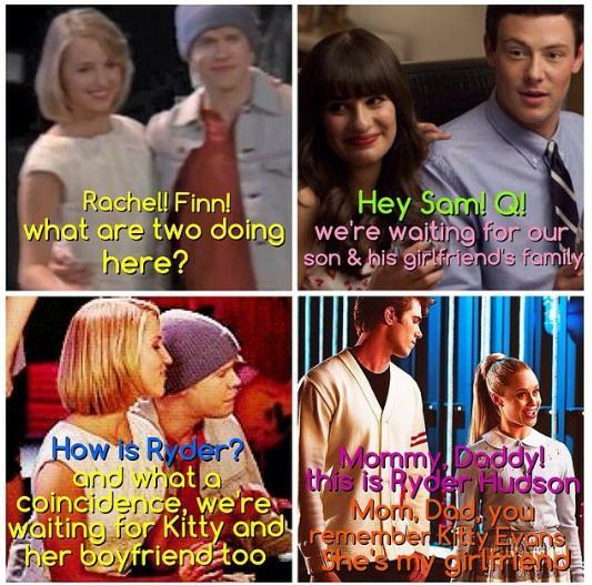 TheTeacherFinn's tweet image. “@kittycatGuarris: Soy la hija de fabrevans ,Ryder el hijo de Finchel y Marley de Klaine XD http://t.co/Vs18imgrVv”