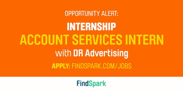 FindSpark's tweet image. Interested in theatrical management? Apply to be an Account Services Intern at DR Advertising: bit.ly/1xVf7xk