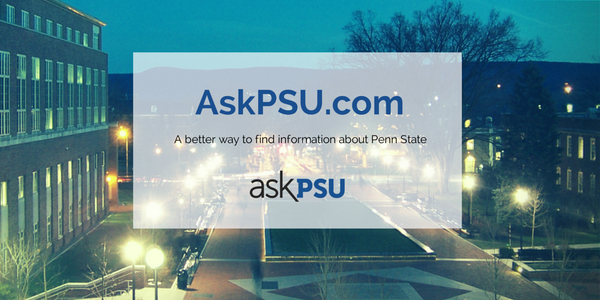 AskPSU's tweet photo. We're proud to announce the launch of http://t.co/YUIFakp7IX

Start helping students by answering questions today! http://t.co/8wR6ed6cpl
