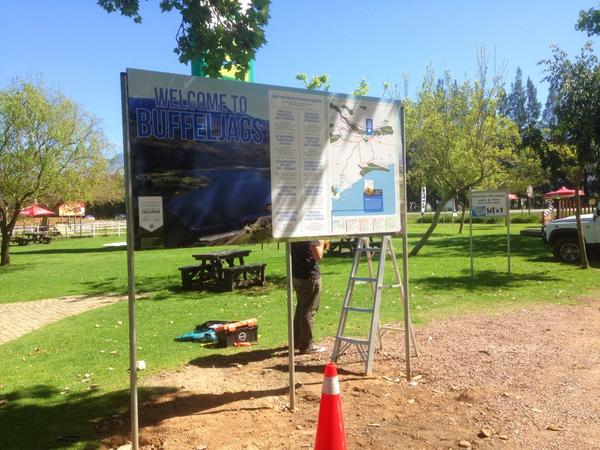 New sign for <a href="/swellendam1/">Swellendam Tourism</a> <a href="/SWDTV/">SARWODADI TV</a> <a href="/Wesgro/">Wesgro - Cape Town & the Western Cape</a> <a href="/alanwinde/">Premier Alan Winde</a> . This one is at BP Oude Post Buffeljagsrivier. <a href="/brandedsign/">Branded</a>
