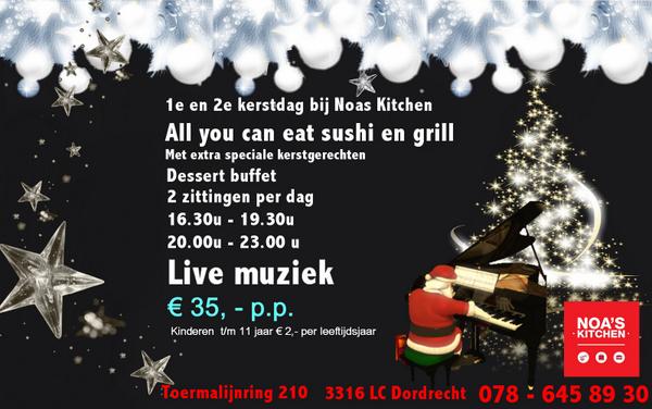NoasKitchenDord's tweet photo. Je kunt al reserveren voor de kerst! http://t.co/2CBdtWgLOh
